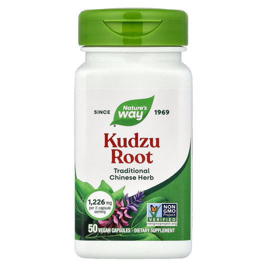 Nature's Way, Kudzu Root, 50 Vegan Capsules (613 mg per Capsule)