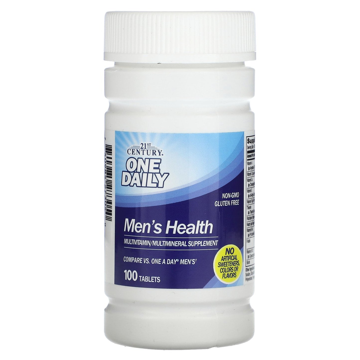 21st Century, One Daily, Men's Health, 100 Tablets