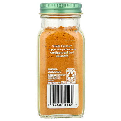 Simply Organic, Turmeric, 2.38 oz (67 g)