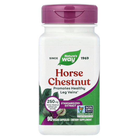 Nature's Way, Horse Chestnut, Standardized Extract, 90 Vegan Capsules