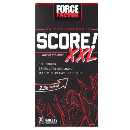 Force Factor, SCORE! XXL®, Male Enhancement, 30 Tablets