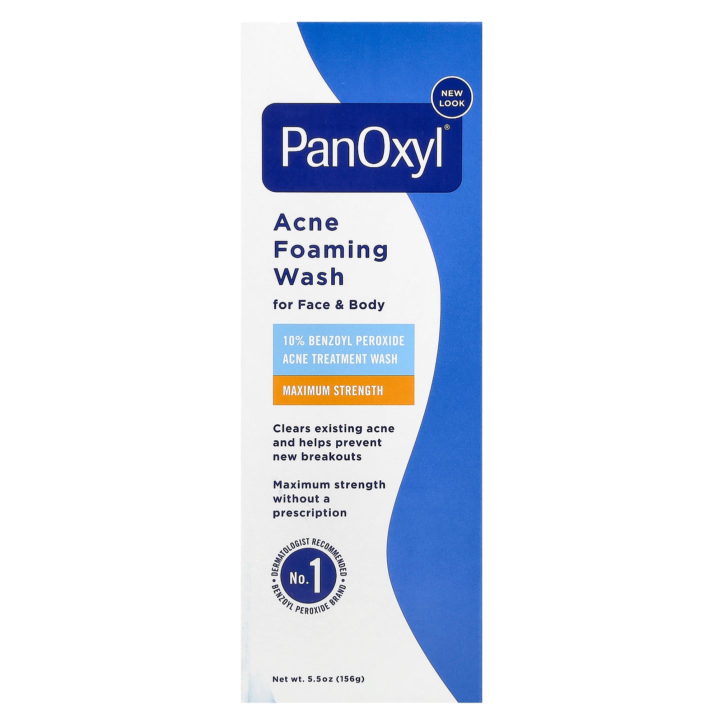 PanOxyl, Acne Foaming Wash, Maximum Strength, 5.5 oz (156 g)