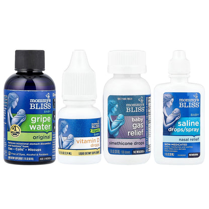 Mommy's Bliss, Newborn Essentials, 4 Piece Set