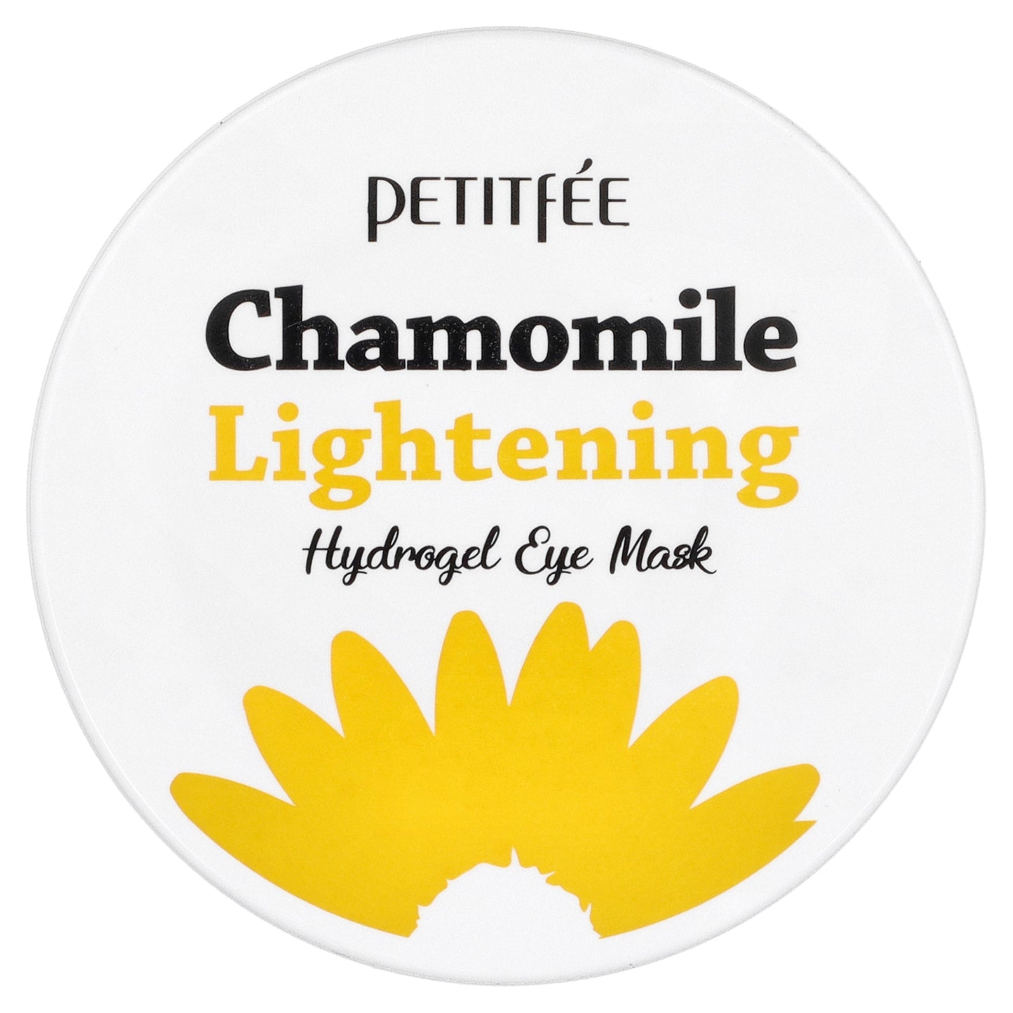 Petitfee, Chamomile Lightening Hydrogel Eye Mask, 60 Patches, 2.96 oz (84 g)