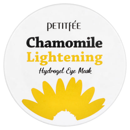 Petitfee, Chamomile Lightening Hydrogel Eye Mask, 60 Patches, 2.96 oz (84 g)