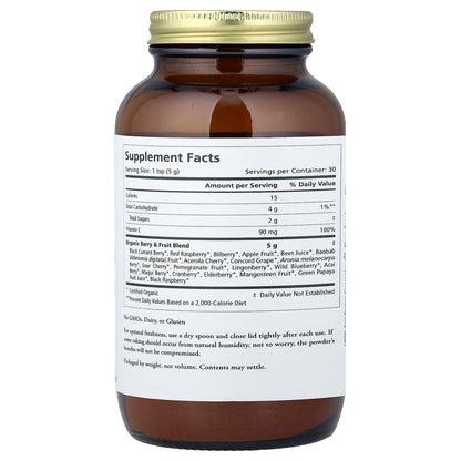 Pure Synergy, Berry Power™, Organic Berry & Fruit Powder, 5.3 oz (150 g)