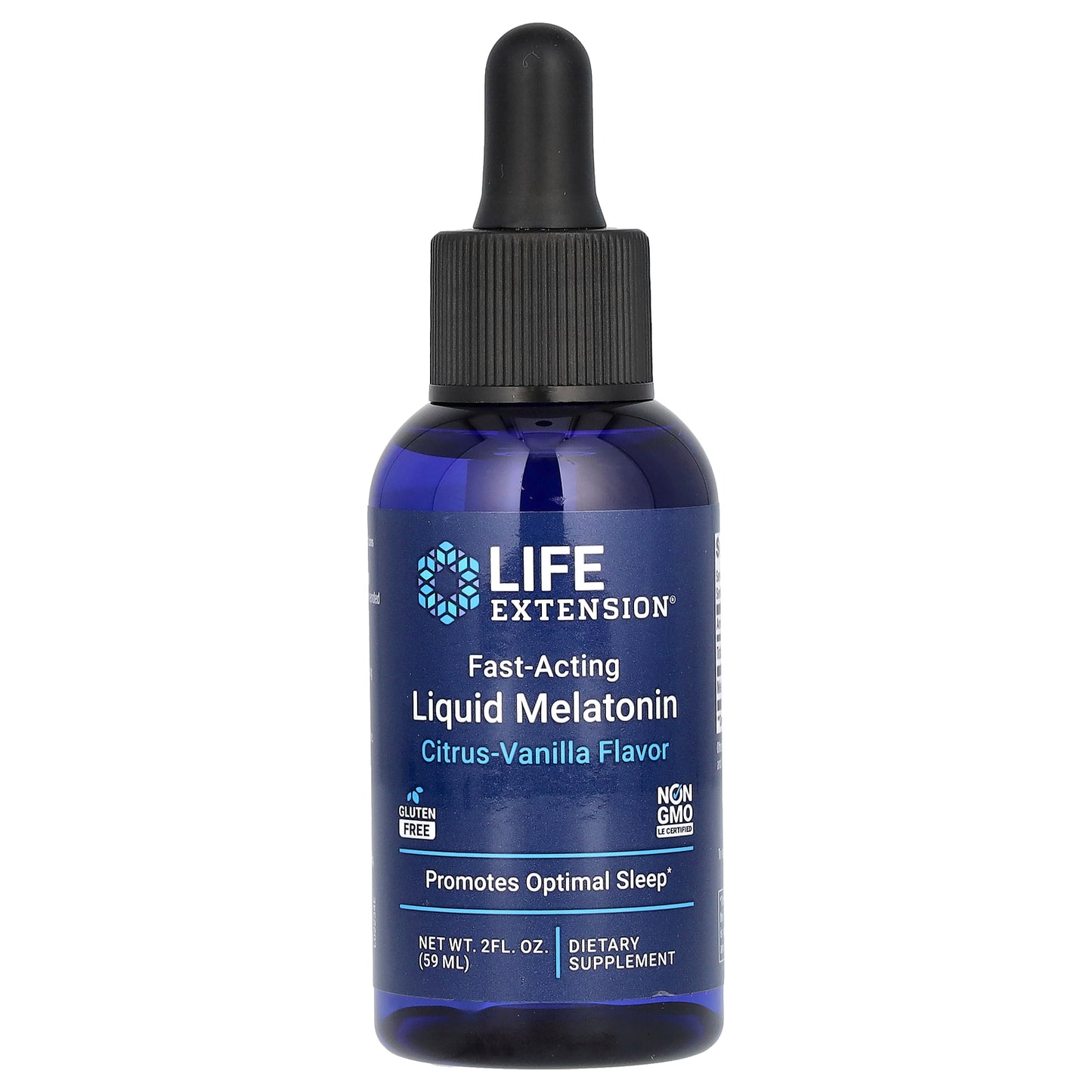 Life Extension, Fast-Acting Liquid Melatonin, Citrus-Vanilla, 2 fl oz (59 ml)