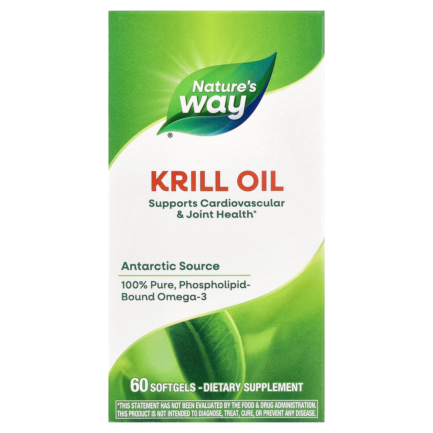 Nature's Way, Krill Oil, 60 Softgels