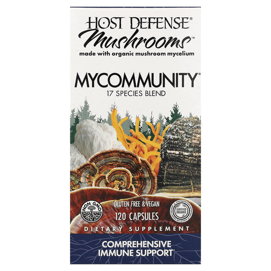 Host Defense, Mushrooms™, MyCommunity®, 120  Capsules