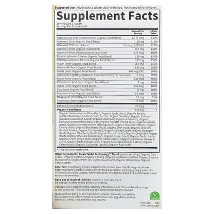 Garden of Life, Organics, Men's Multi, 120 Vegan Tablets