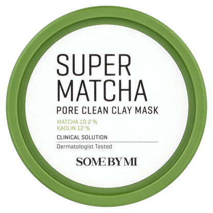 SOME BY MI, Super Matcha Pore Clean Clay Beauty Mask, 3.52 oz (100 g)