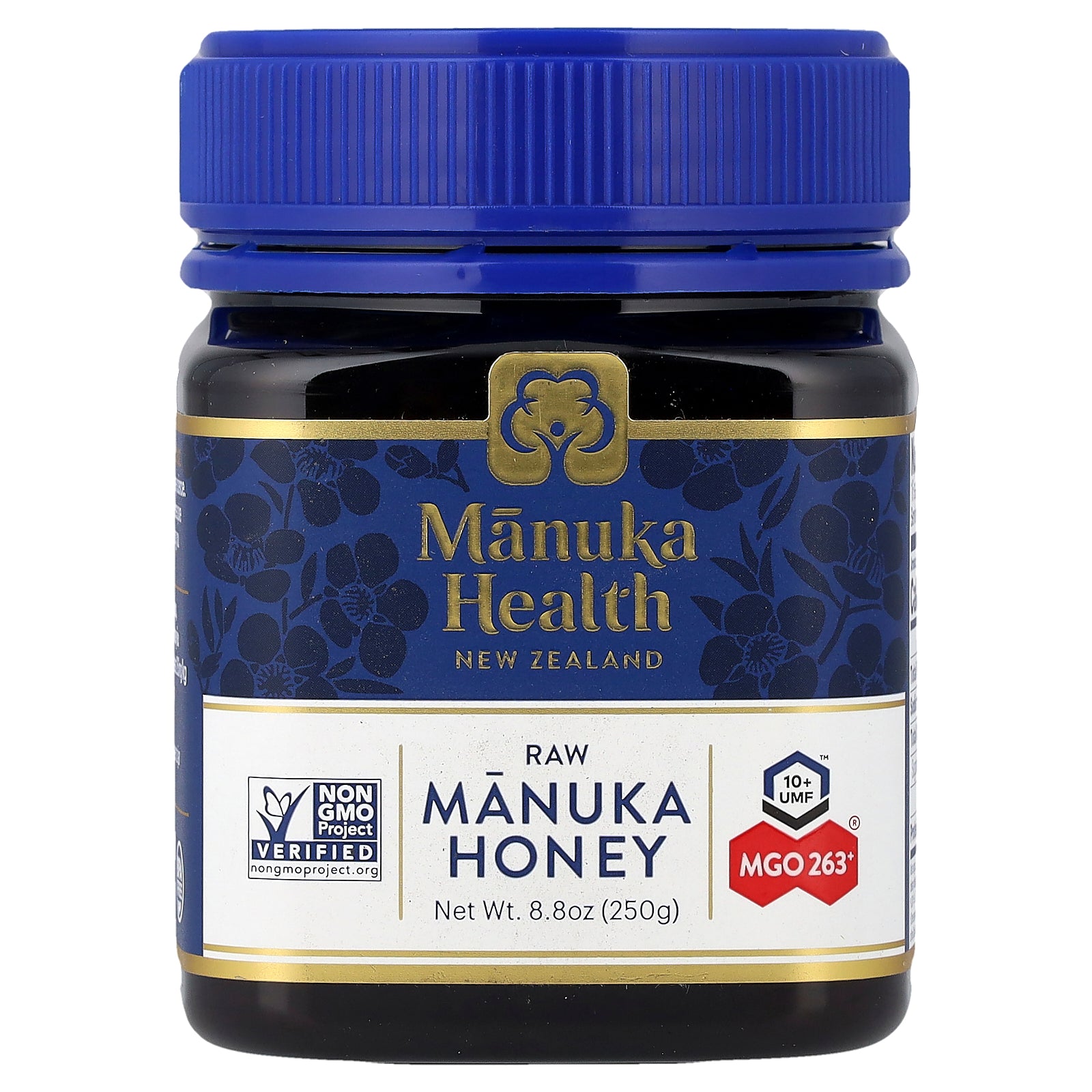 Manuka Health, Raw Manuka Honey, UMF 10+, MGO 263+, 8.8 oz (250 g)