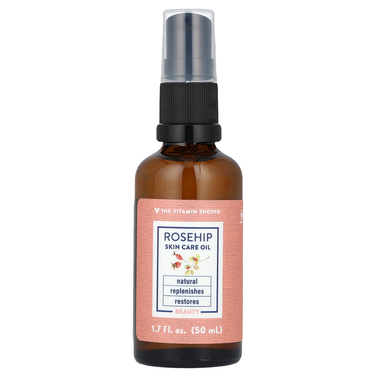 The Vitamin Shoppe, Rosehip Skin Care Oil, 1.7 fl oz (50 ml)