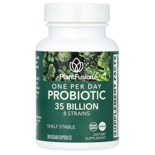 PlantFusion, One Per Day Probiotic, 35 Billion, 30 Vegan Capsules