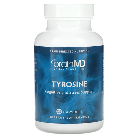 BrainMD, Tyrosine, 1,000 mg, 120 Capsules (500 mg per Capsule)