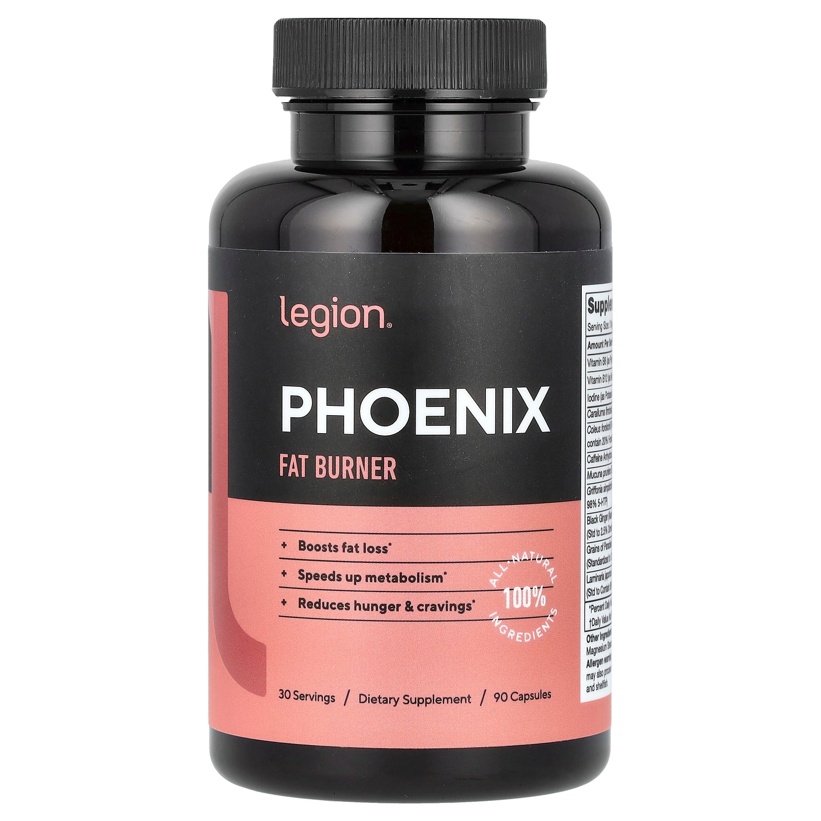 Legion Athletics, Phoenix, Fat Burner, 90 Capsules