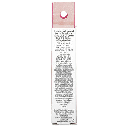 Pacifica, Glow Stick Lip Oil, Pale Sunset, 0.14 oz (4 g)