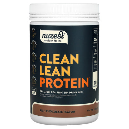 Nuzest, Clean Lean Protein, Rich Chocolate, 8.8 oz (250 g)