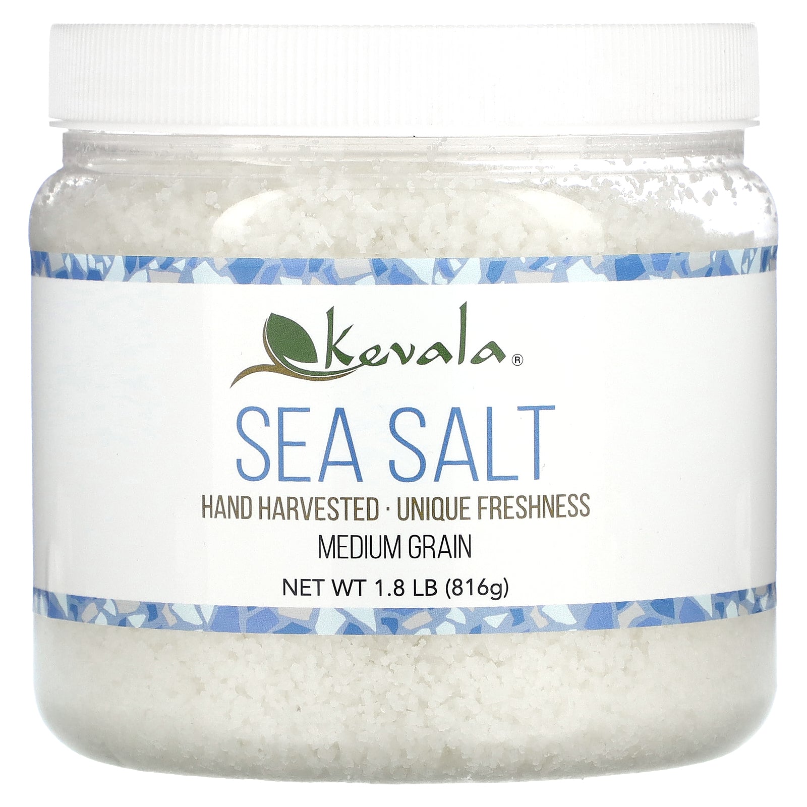 Kevala, Sea Salt, Medium Grain, 1.8 lb (816 g)