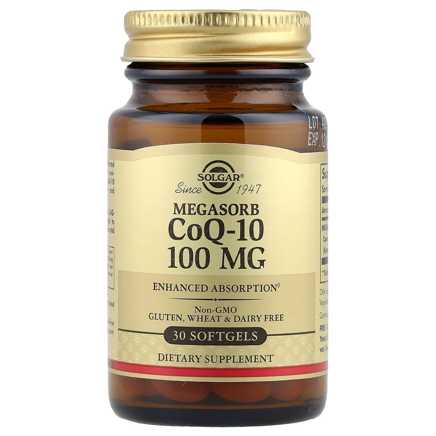 Solgar, Megasorb CoQ-10 , 100 mg, 30 Softgels