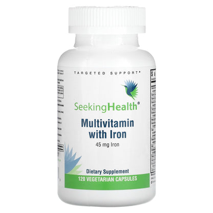 Seeking Health, Multivitamin with Iron, 120 Vegetarian Capsules