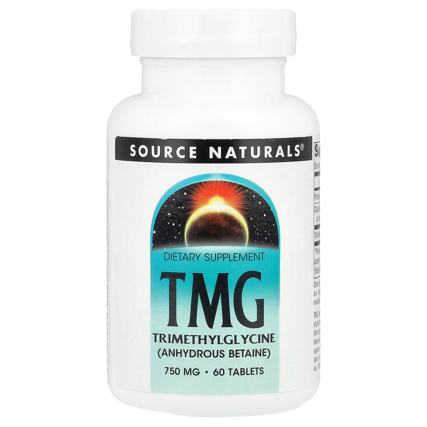 Source Naturals, TMG, 60 Tablets