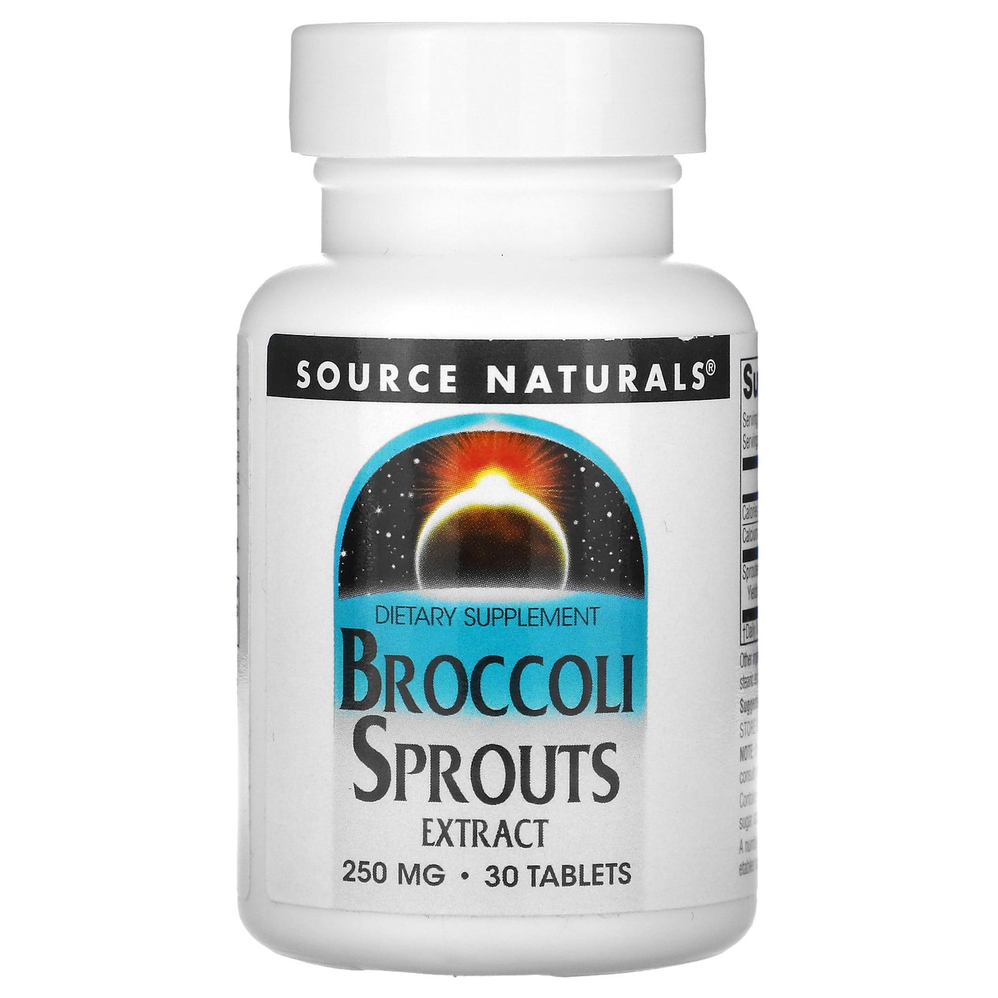 Source Naturals, Broccoli Sprouts Extract, 30 Tablets (250 mg per Tablet)
