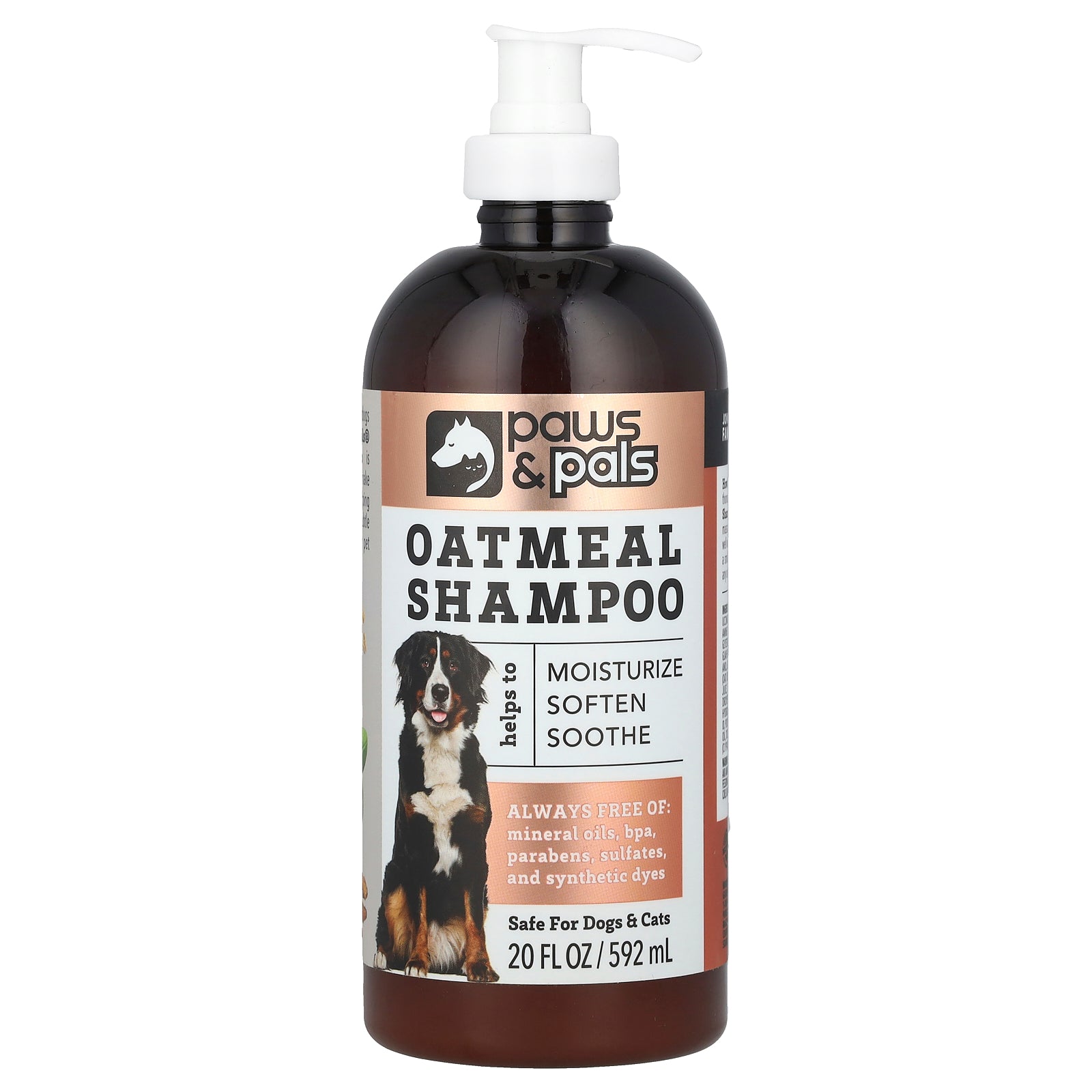 Paws & Pals, Oatmeal Shampoo, 20 fl oz (592 ml)