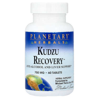 Planetary Herbals, Kudzu Recovery™, 60 Tablets