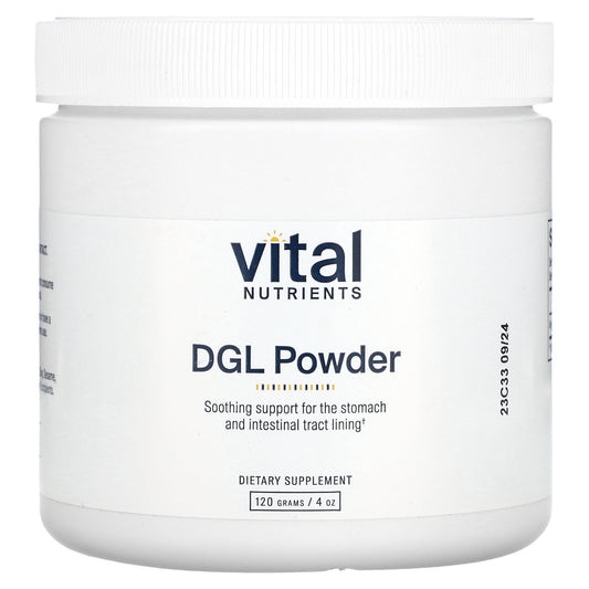 Vital Nutrients, DGL Powder, 4 oz (120 g)