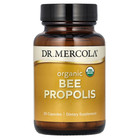 Dr. Mercola, Organic Bee Propolis, 30 Capsules (125 mg per Capsule)