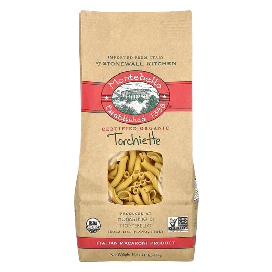 Montebello, Organic Torchiette, 16 oz (454 g)