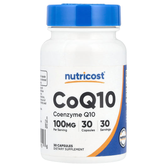 Nutricost, CoQ10, 100 mg, 30 Capsules