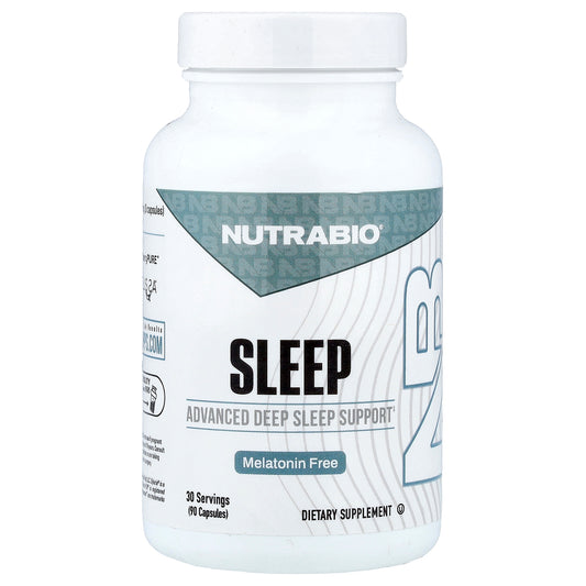 NutraBio, Sleep, Melatonin Free, 90 Capsules