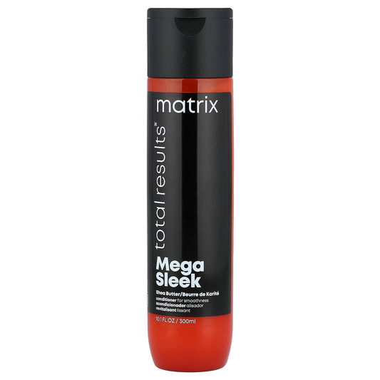 Matrix, Total Results™, Mega Sleek Conditioner, Shea Butter  , 10.1 fl oz (300 ml)