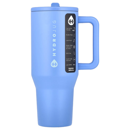 HydroJug, Traveler Tumbler, Light Blue, 32 oz