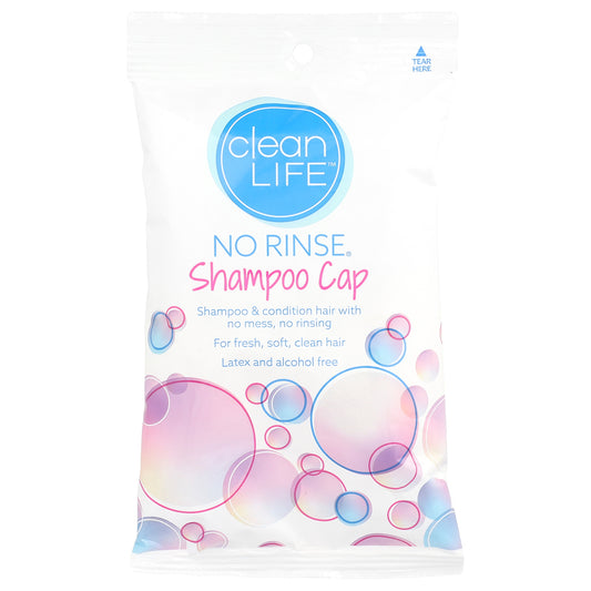 CleanLife, No Rinse® Shampoo Cap, 1 Cap