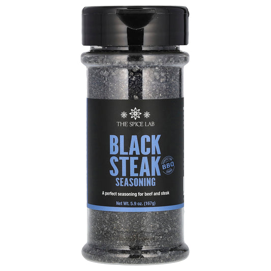 The Spice Lab, Black Steak Seasoning, 5.9 oz (167 g)