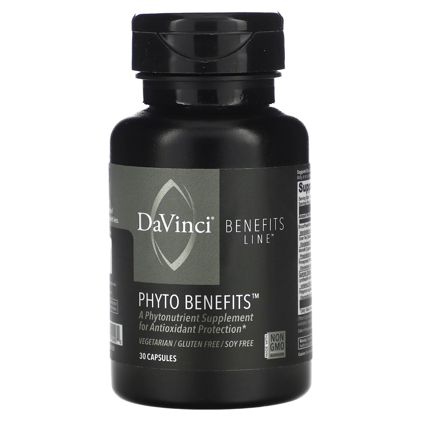 DaVinci Laboratories of Vermont, Benefits Line, Phyto Benefits, 30 Capsules