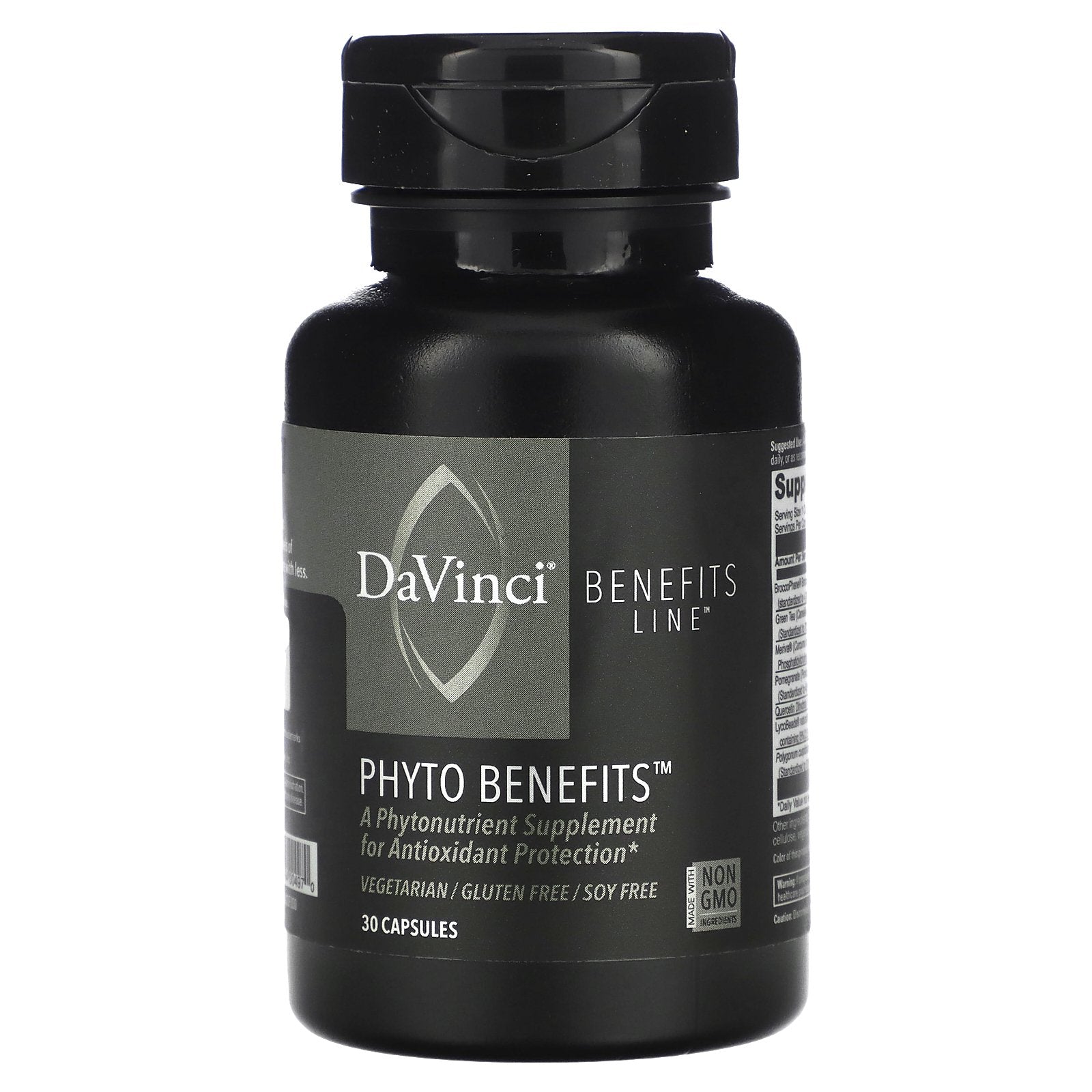 DaVinci Laboratories of Vermont, Benefits Line, Phyto Benefits, 30 Capsules