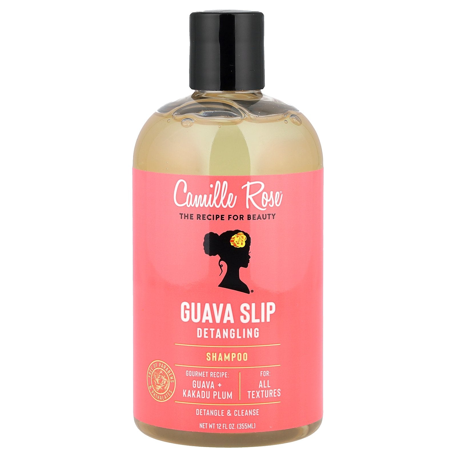 Camille Rose, Guava Slip Detangling, Shampoo, For All Textures, 12 fl oz (355 ml)