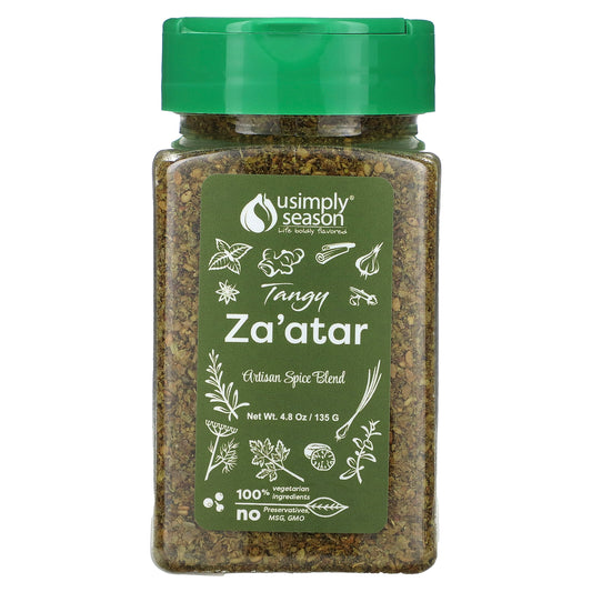 USimplySeason, Tangy Za'atar, 4.8 oz (135 g)