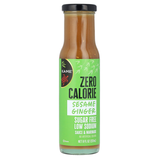 KA-ME, Zero Calorie, Sesame Ginger Sauce & Marinade, 8 fl oz (237 ml)