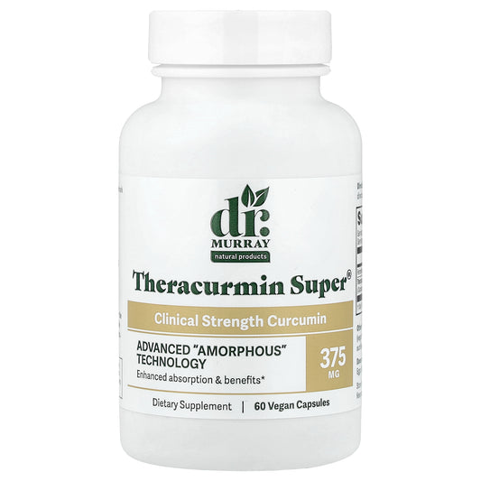 Dr. Murray's, Theracurmin Super®, Clinical Strength Curcumin, 60 Vegan Capsules