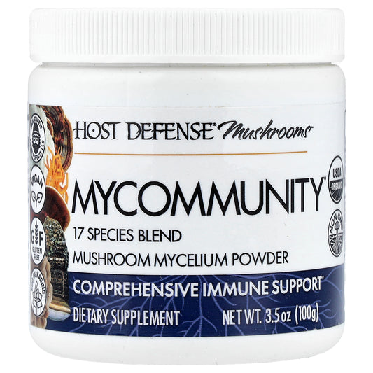 Host Defense, Mushrooms™, Mycommunity® Powder, 3.5 oz (100 g)