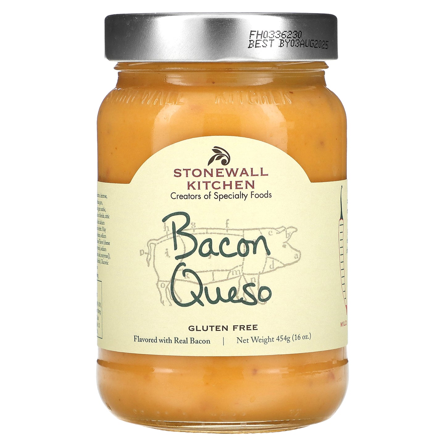 Stonewall Kitchen, Bacon Queso, 16 oz (454 g)