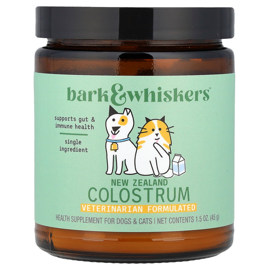 Dr. Mercola, Bark & Whiskers™, New Zealand Colostrum, For Dogs & Cats, 1.5 oz (45 g)