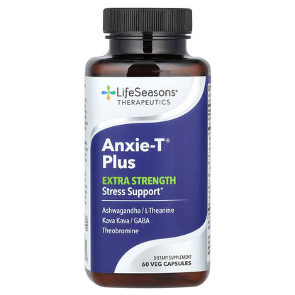 LifeSeasons, Anxie-T® Plus, Stress Support, 60 Veg Capsules