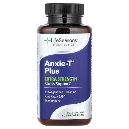 LifeSeasons, Anxie-T® Plus, Stress Support, 60 Veg Capsules