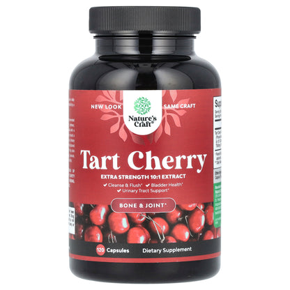 Nature's Craft, Tart Cherry, 120 Capsules (250 mg per Capsule)